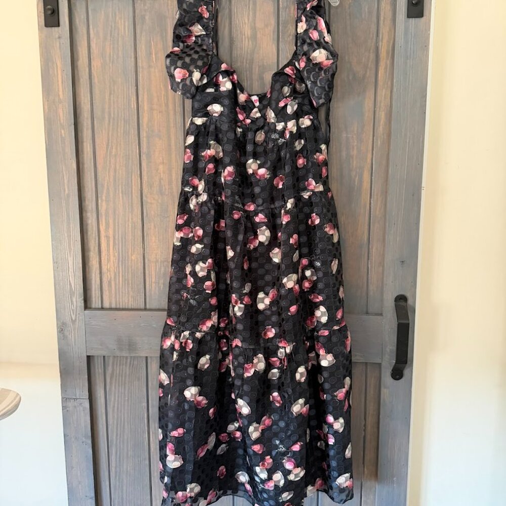 Buddy Love Black and Pink pattern dress